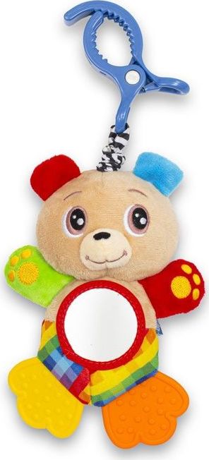 Dětská plyšová hračka s klipem Baby Mix Medvídek