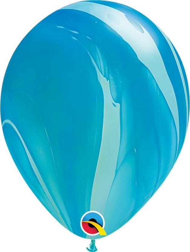 Qualatex Balón QL 11", pastelově modrý achát / 25 ks.
