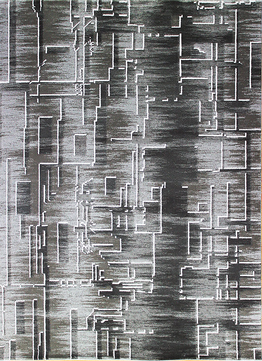 Berfin Dywany Kusový koberec Dizayn 2219 Grey Rozměry koberců: 80x150