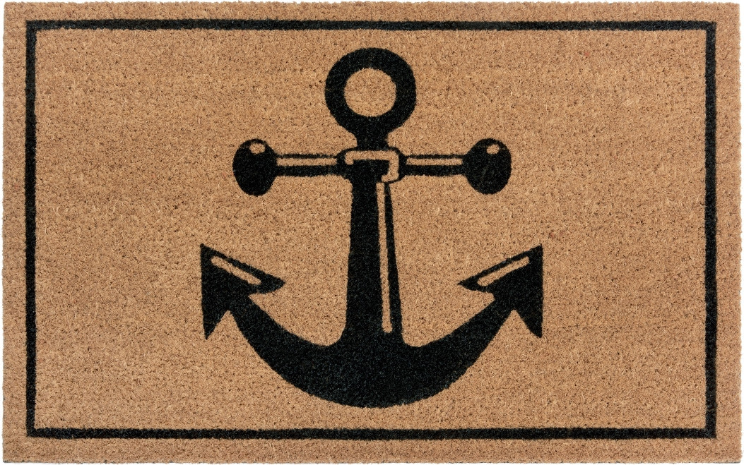 Hanse Home Collection koberce Rohožka námořní kotva 105701 Rozměry koberců: 45x70