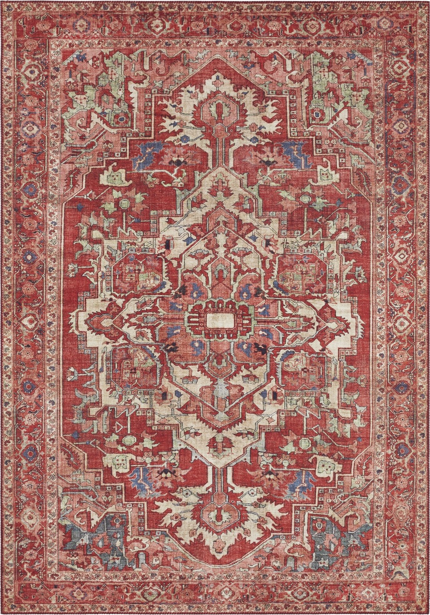 Nouristan - Hanse Home koberce Kusový koberec Asmar 104018 Orient/Red Rozměry koberců: 80x150