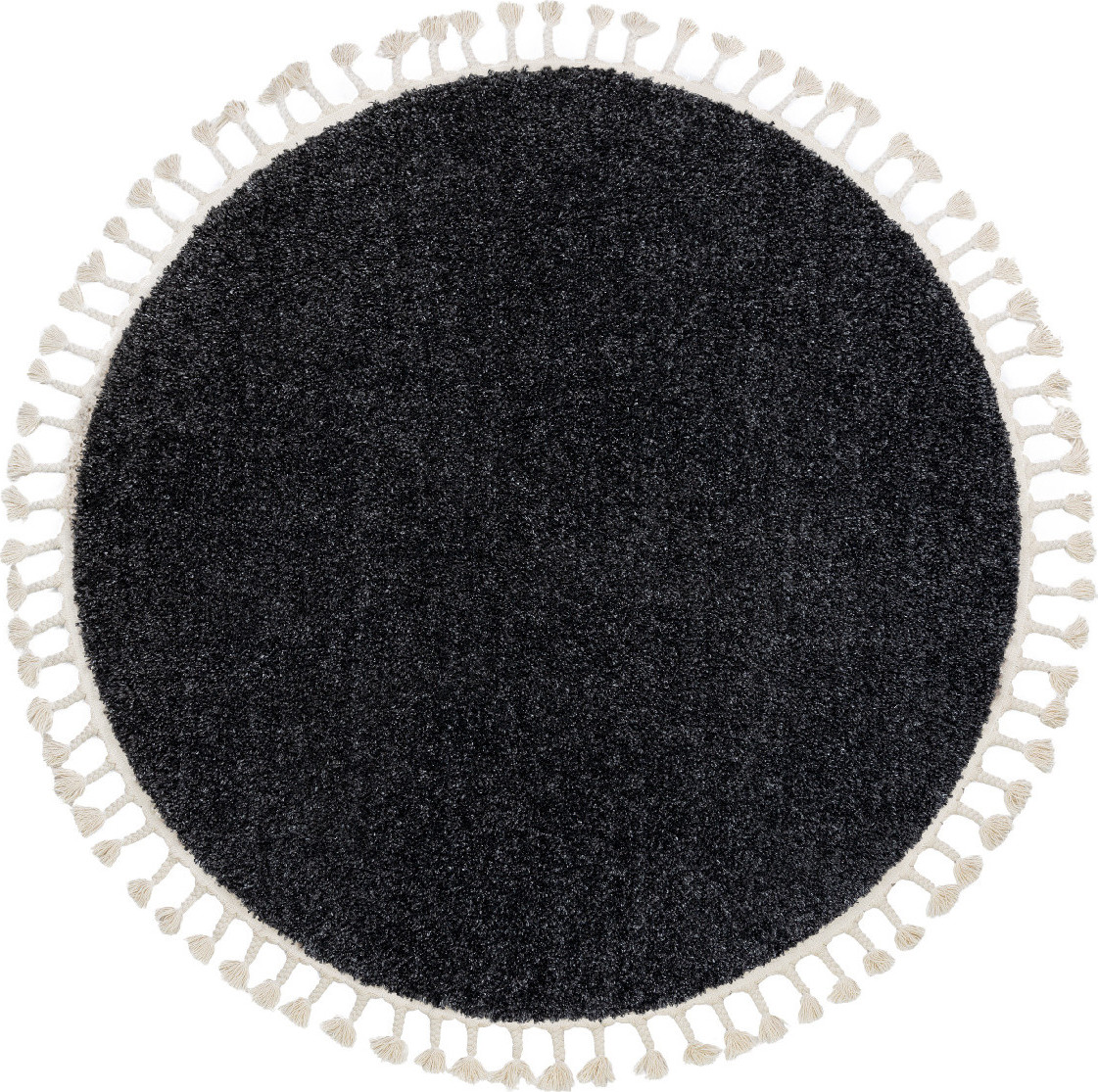 Dywany Łuszczów Kusový koberec Berber 9000 grey kruh Rozměry koberců: 160x160 (průměr) kruh