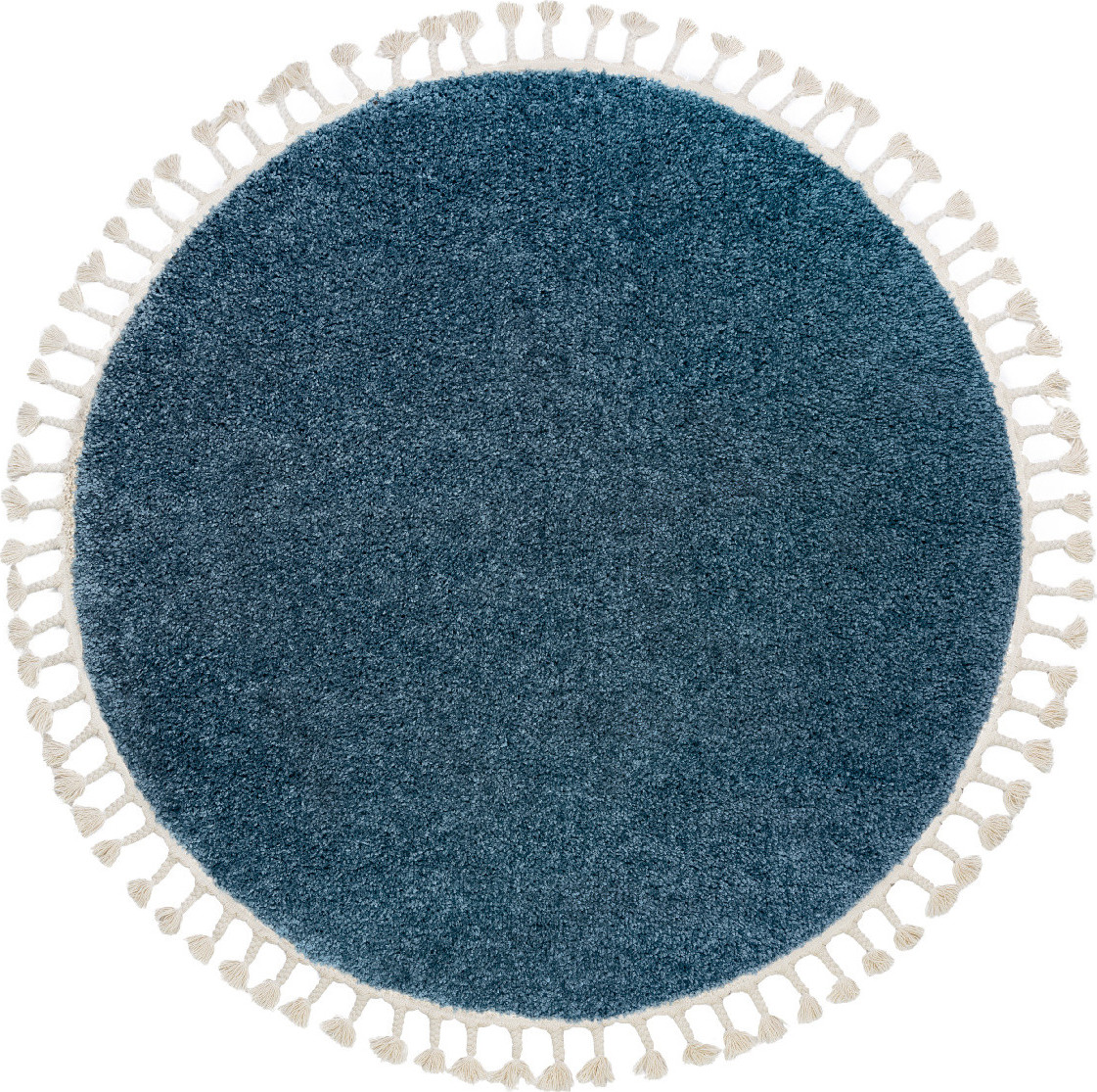 Dywany Łuszczów Kusový koberec Berber 9000 blue kruh Rozměry koberců: 120x120 (průměr) kruh