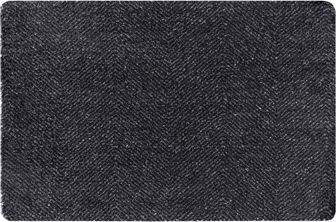 Hanse Home Collection koberce Rohožka Clean & Go 105350 Black Anthracite – na ven i na doma Rozměry koberců: 45x67