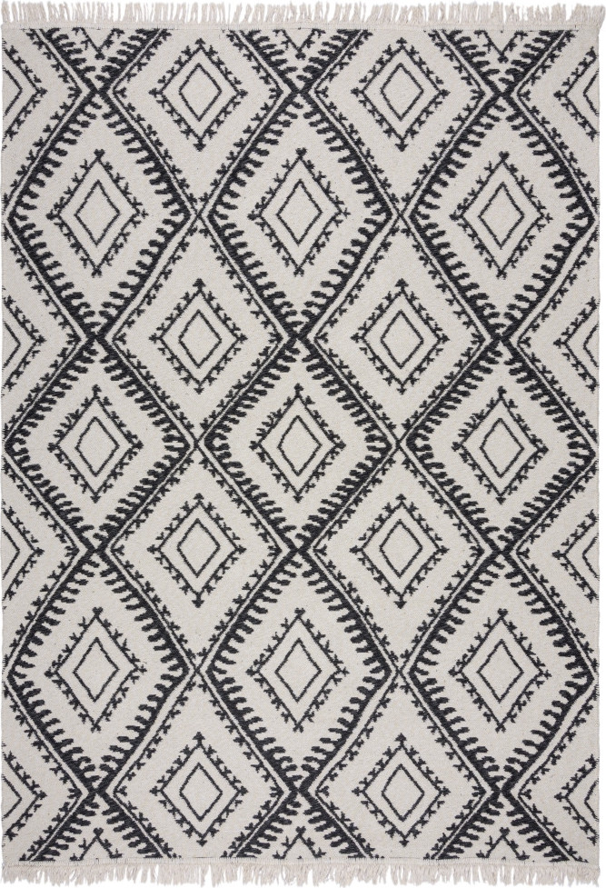 Flair Rugs koberce Kusový koberec Deuce Alix Recycled Rug Monochrome/Black Rozměry koberců: 80x150