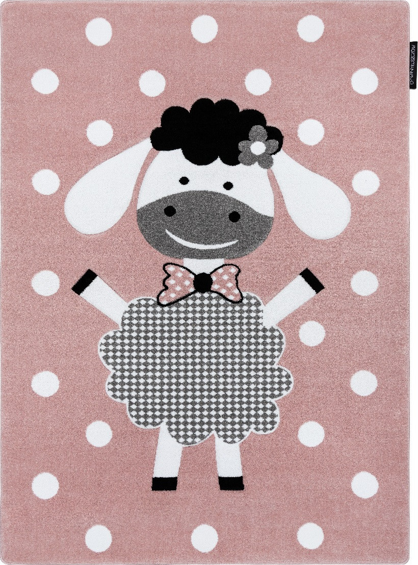 Dywany Łuszczów Dětský kusový koberec Petit Dolly sheep pink Rozměry koberců: 120x170