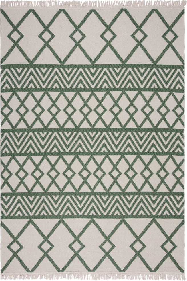 Flair Rugs koberce Kusový koberec Deuce Teo Recycled Rug Green Rozměry koberců: 80x150