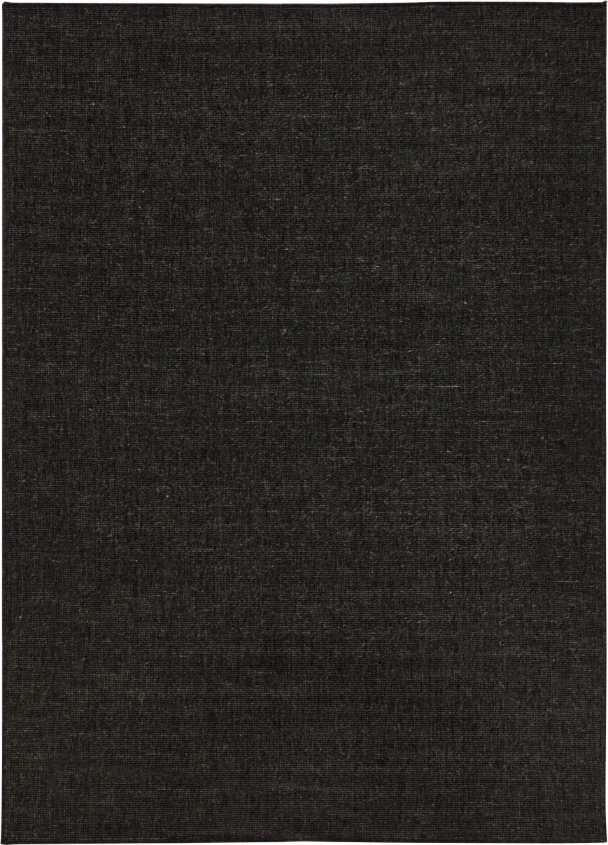 NORTHRUGS - Hanse Home koberce Kusový koberec Twin-Wendeteppiche 103096 schwarz creme – na ven i na doma Rozměry koberců: 80x150
