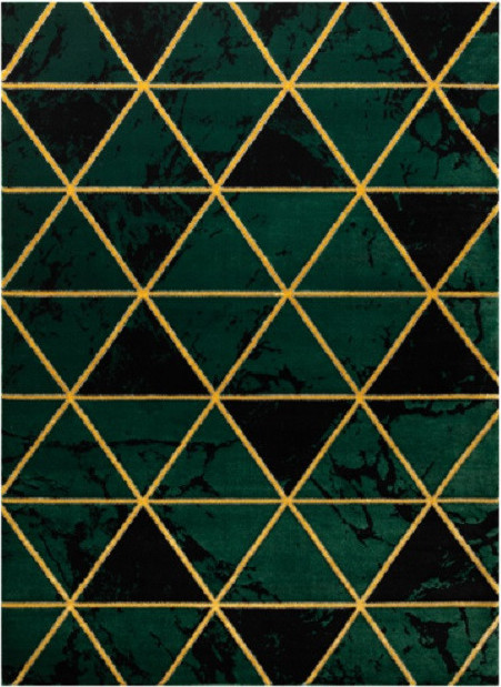 Dywany Łuszczów Kusový koberec Emerald 1020 green and gold Rozměry koberců: 120x170