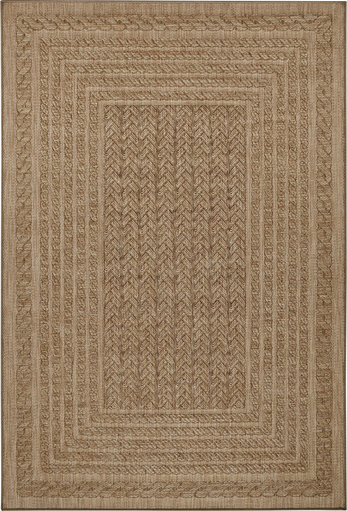 NORTHRUGS - Hanse Home koberce Kusový koberec Forest 103992 Beige/Brown – na ven i na doma Rozměry koberců: 120x170