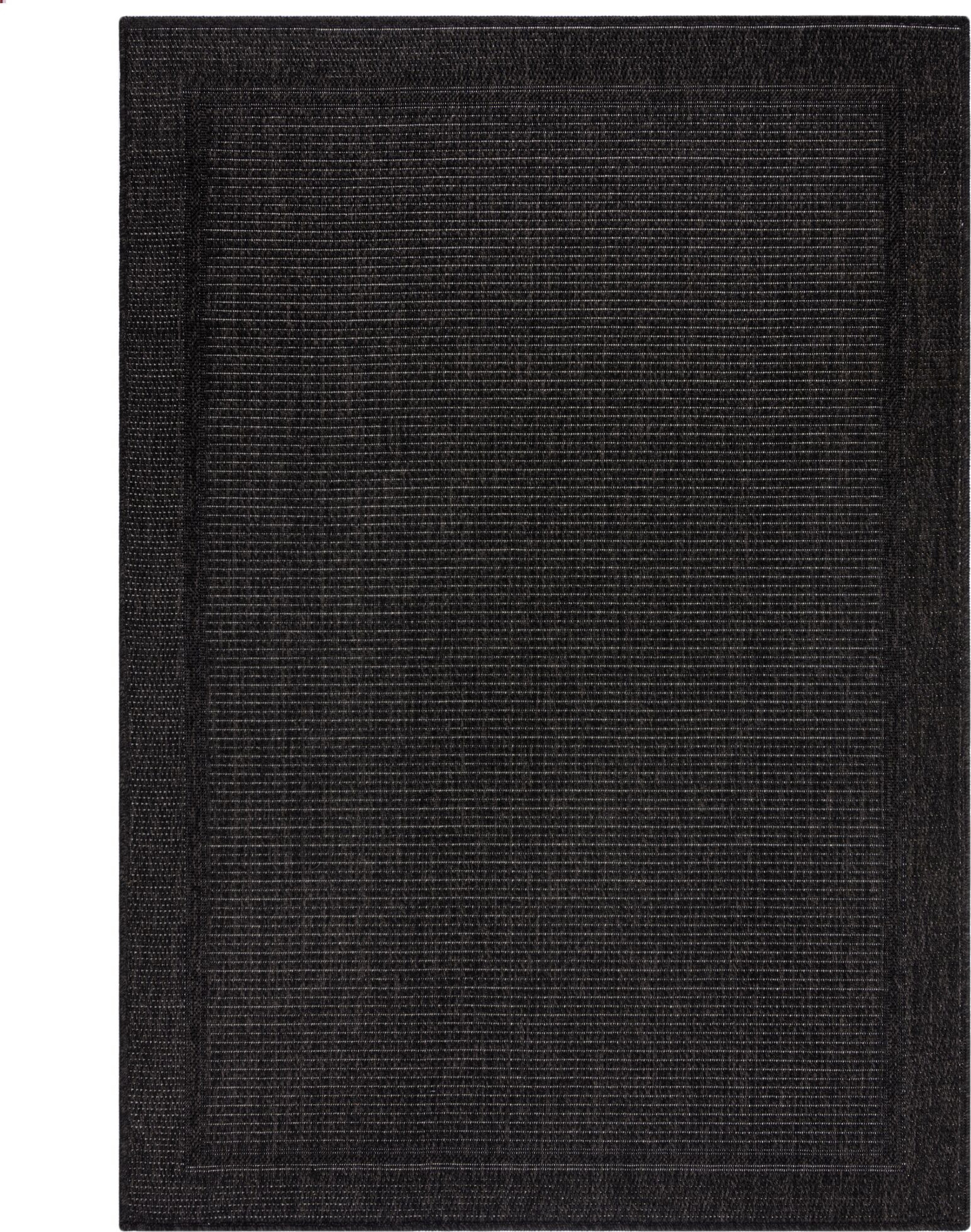 Flair Rugs koberce Kusový koberec Aruba Alfresco Weave Charcoal – na ven i na doma Rozměry koberců: 80x150