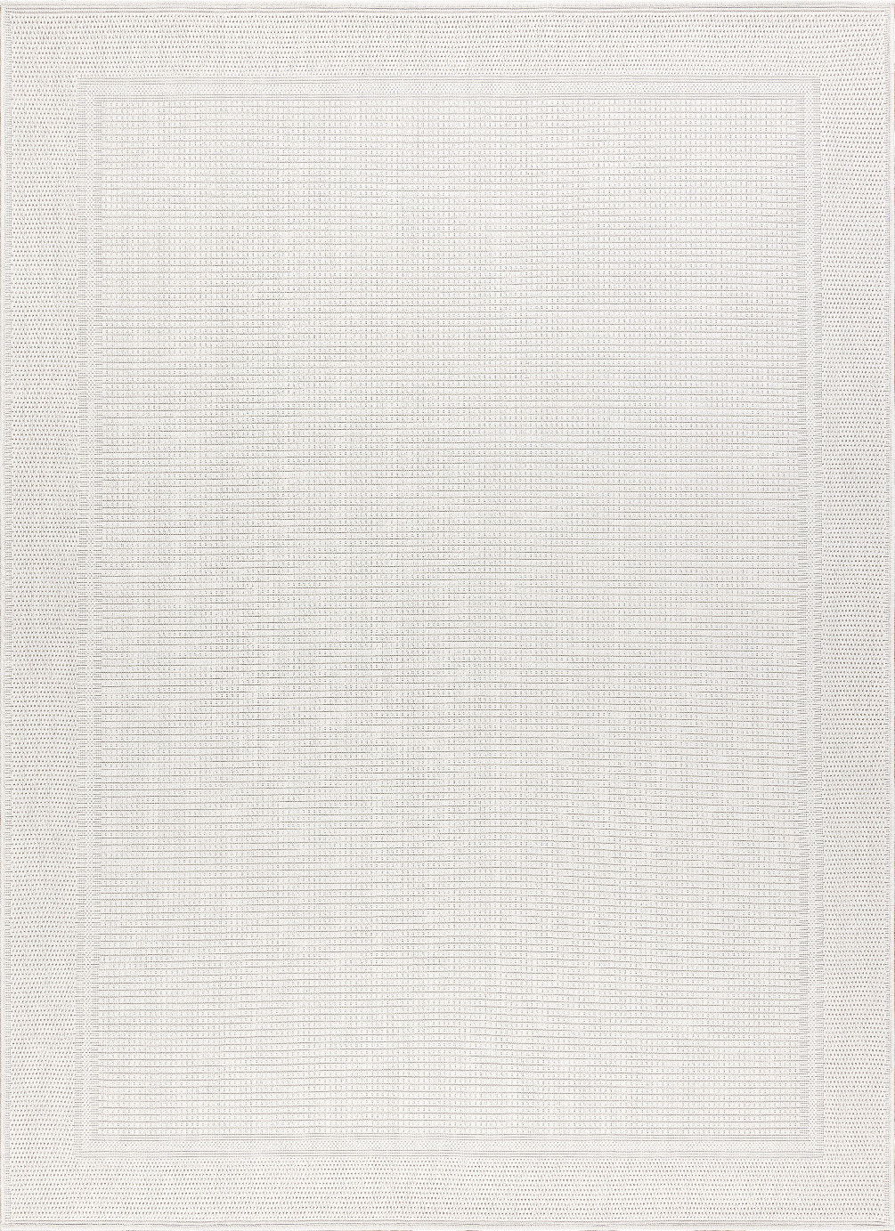 Dywany Łuszczów Kusový koberec Timo 5979 White – na ven i na doma Rozměry koberců: 80x150