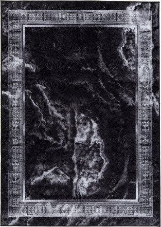 Dywany Łuszczów Kusový koberec Miro 51278.810 Marble black / white Rozměry koberců: 120x170