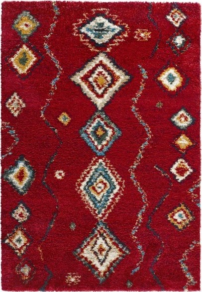 Mint Rugs - Hanse Home koberce Kusový koberec Nomadic 102692 Geometric Rot Rozměry koberců: 80x150