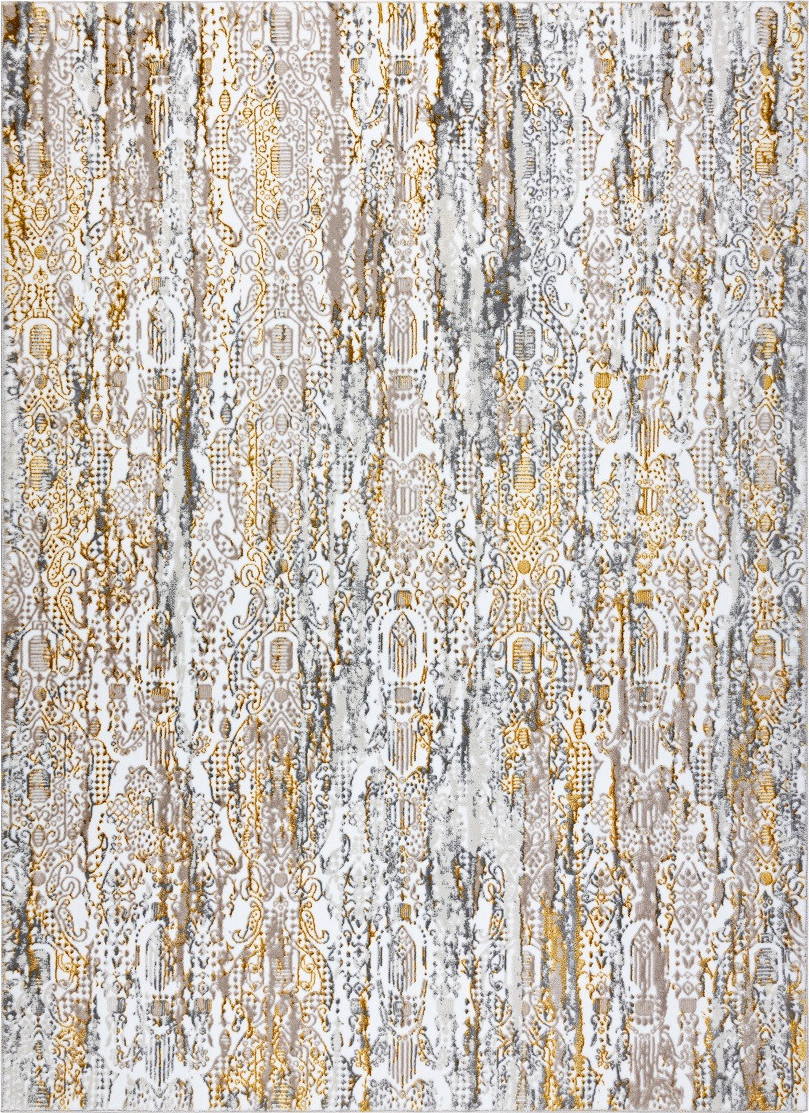 Dywany Łuszczów Kusový koberec Gloss 8487 63 Ornament gold/beige Rozměry koberců: 80x150