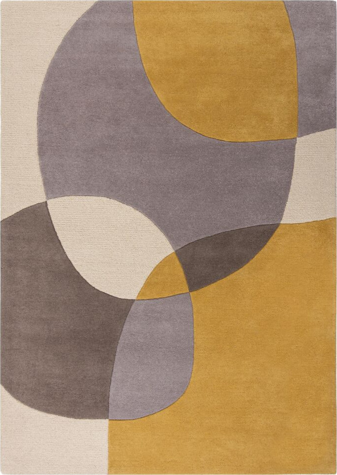 Flair Rugs koberce Kusový koberec Radiance Glow Ochre Rozměry koberců: 120x170