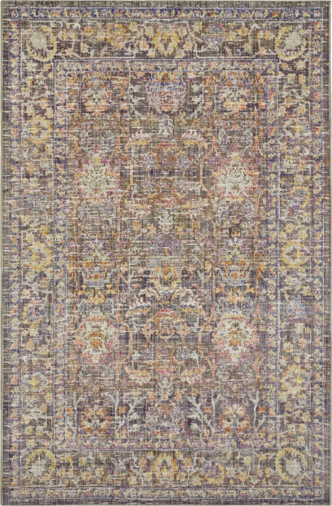 Nouristan - Hanse Home koberce Kusový koberec Cairo 105589 Luxor Grey Multicolored – na ven i na doma Rozměry koberců: 80x120