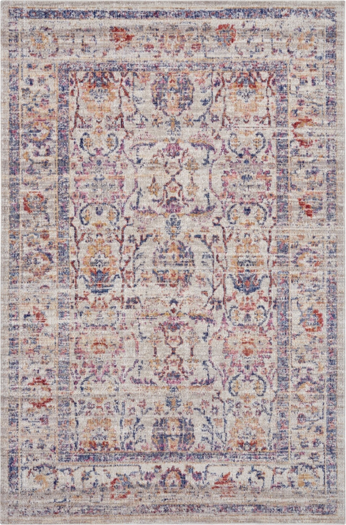 Nouristan - Hanse Home koberce Kusový koberec Cairo 105591 Luxor Cream Multicolored – na ven i na doma Rozměry koberců: 120x170
