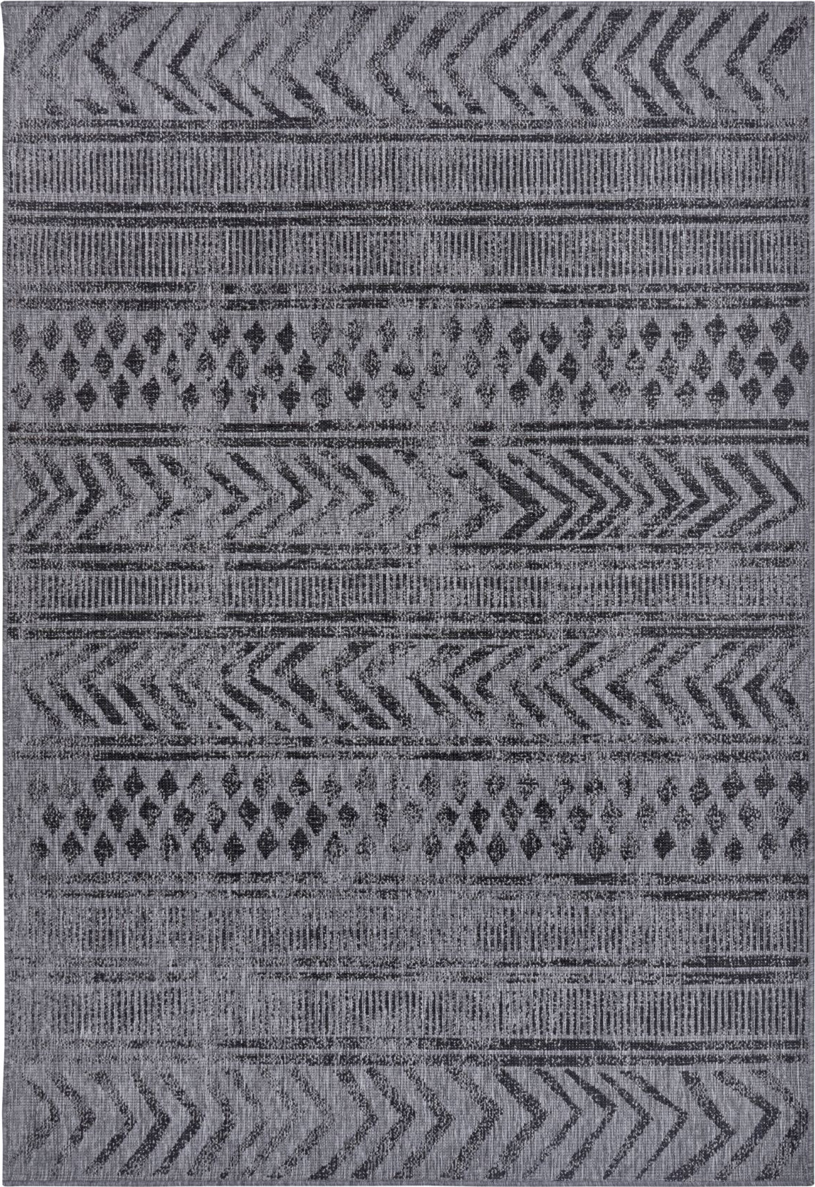 NORTHRUGS - Hanse Home koberce Kusový koberec Twin Supreme 105417 Biri Night Silver – na ven i na doma Rozměry koberců: 80x150
