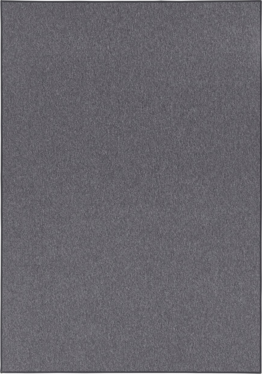 BT Carpet - Hanse Home koberce Kusový koberec BT Carpet 103409 Casual dark grey Rozměry koberců: 80x150