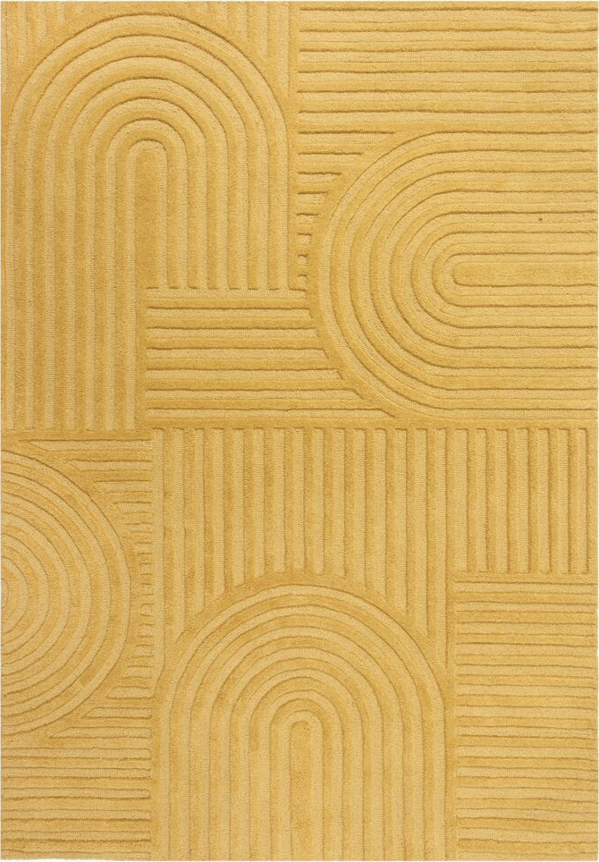 Flair Rugs koberce Kusový koberec Solace Zen Garden Ochre Rozměry koberců: 120x170