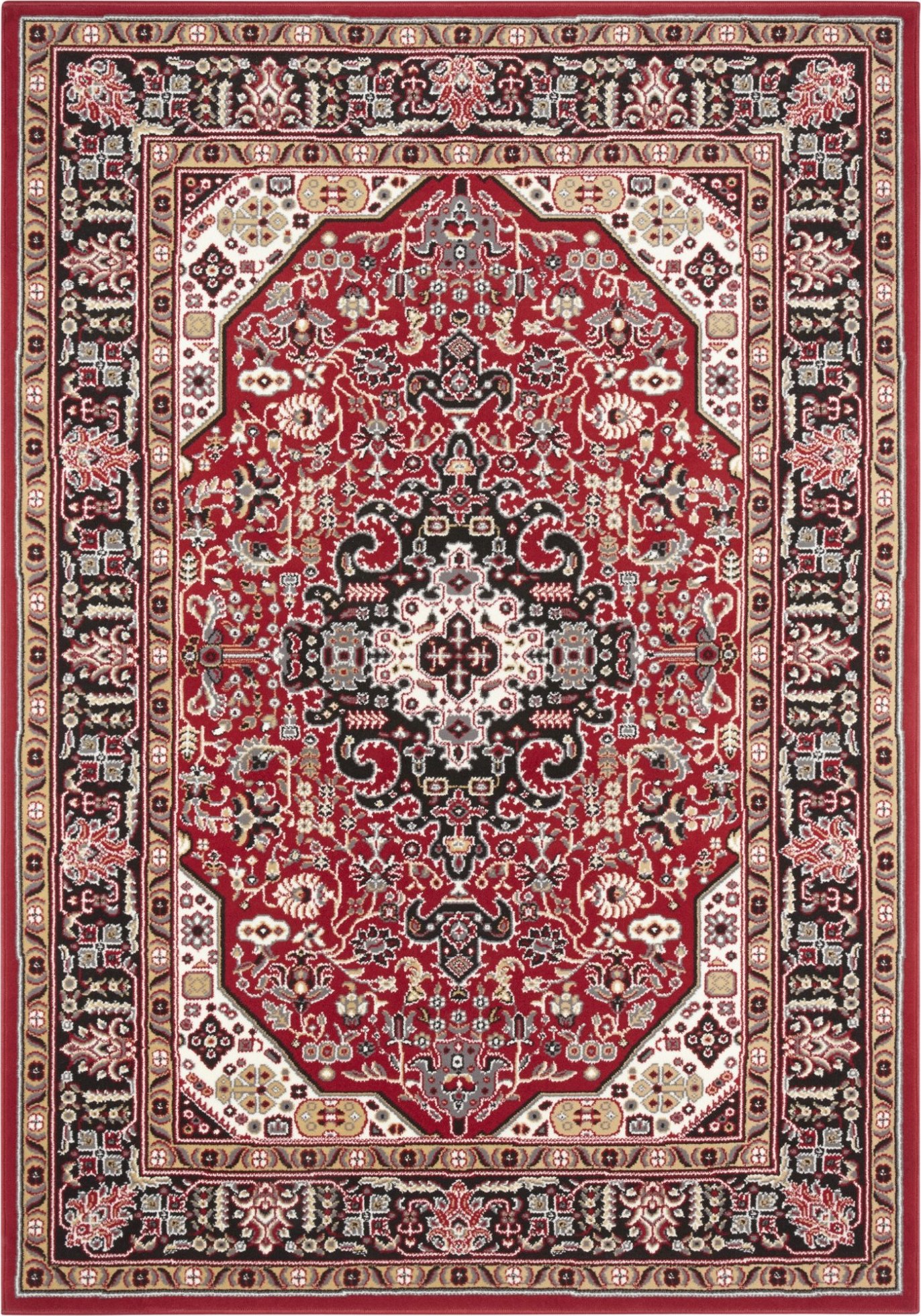 Nouristan - Hanse Home koberce Kusový koberec Mirkan 104095 Red Rozměry koberců: 80x150