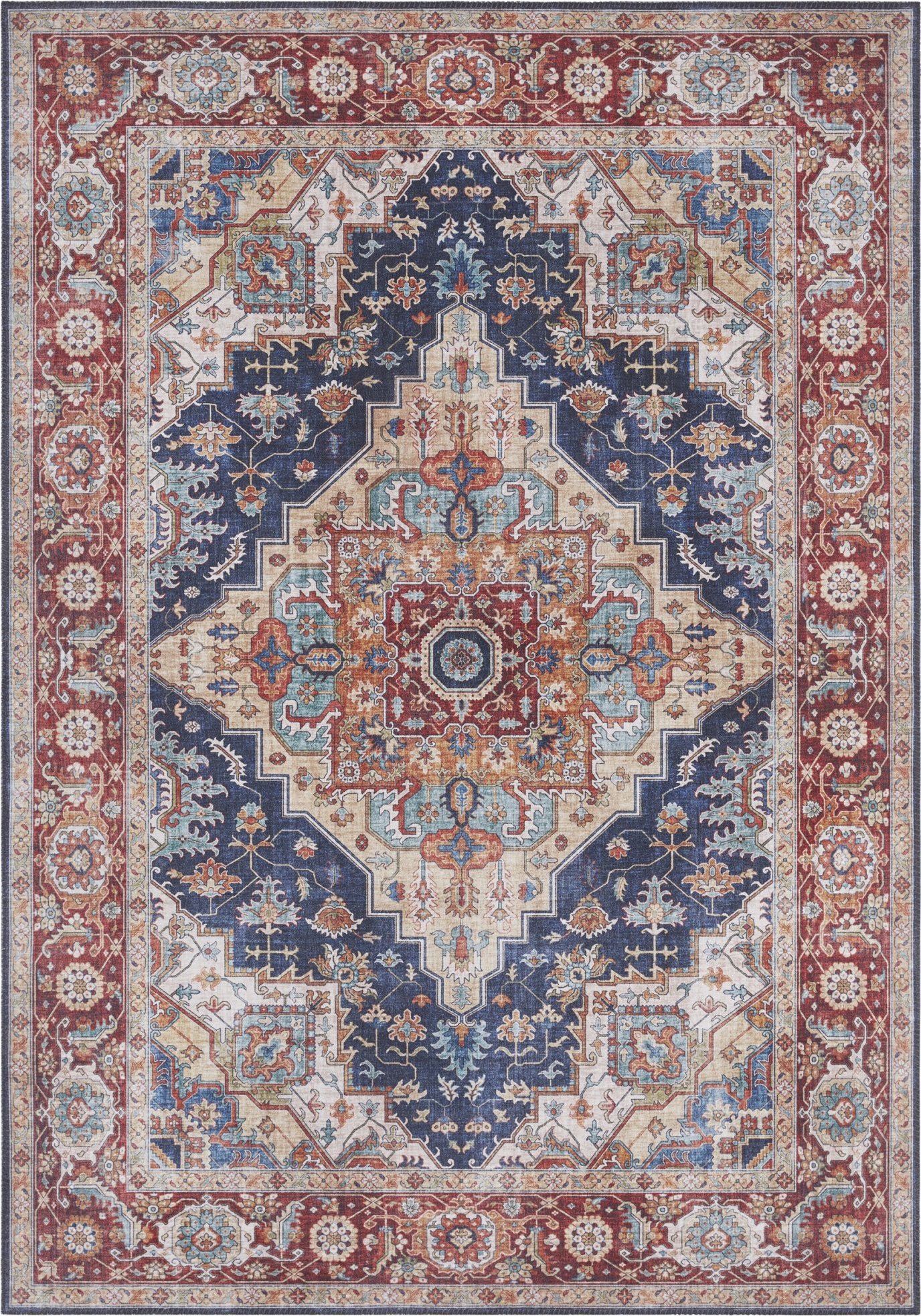 Nouristan - Hanse Home koberce Kusový koberec Asmar 104017 Indigo/Blue Rozměry koberců: 120x160