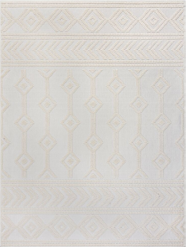 Flair Rugs koberce Kusový koberec Verve Shyla Ivory Rozměry koberců: 80x145