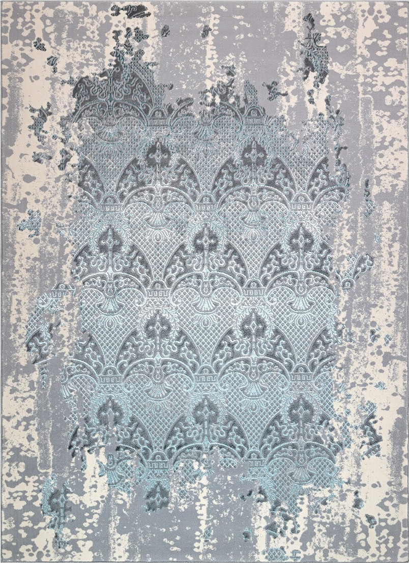 Dywany Łuszczów Kusový koberec Core W3824 Ornament Vintage cream/grey and blue Rozměry koberců: 80x150