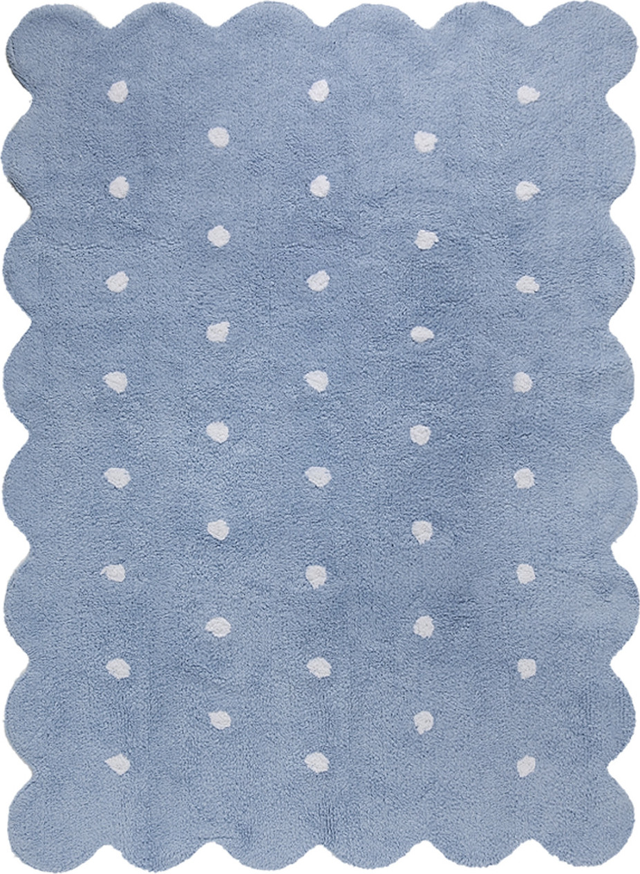 Lorena Canals koberce Pro zvířata: Pratelný koberec Biscuit Blue Rozměry koberců: 120x160