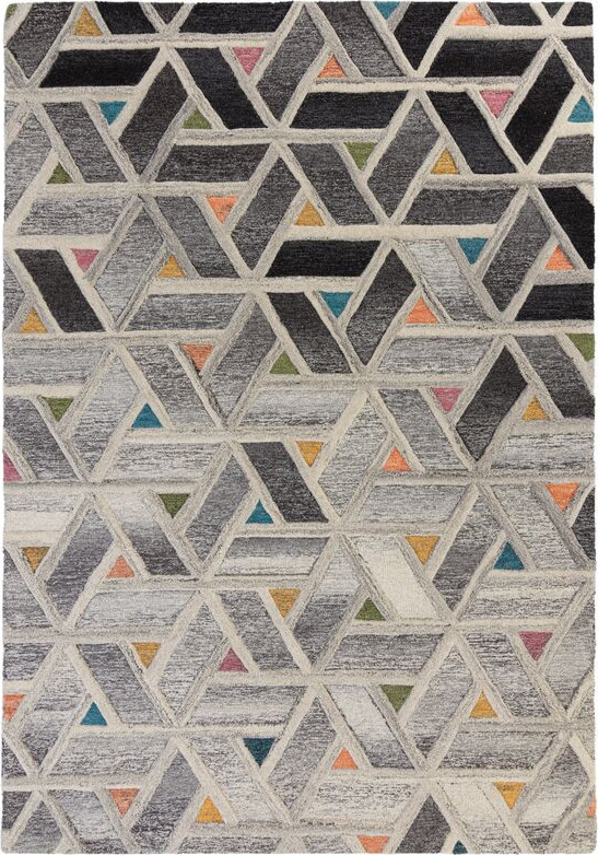 Flair Rugs koberce Kusový koberec Moda River Grey/Multi Rozměry koberců: 120x170