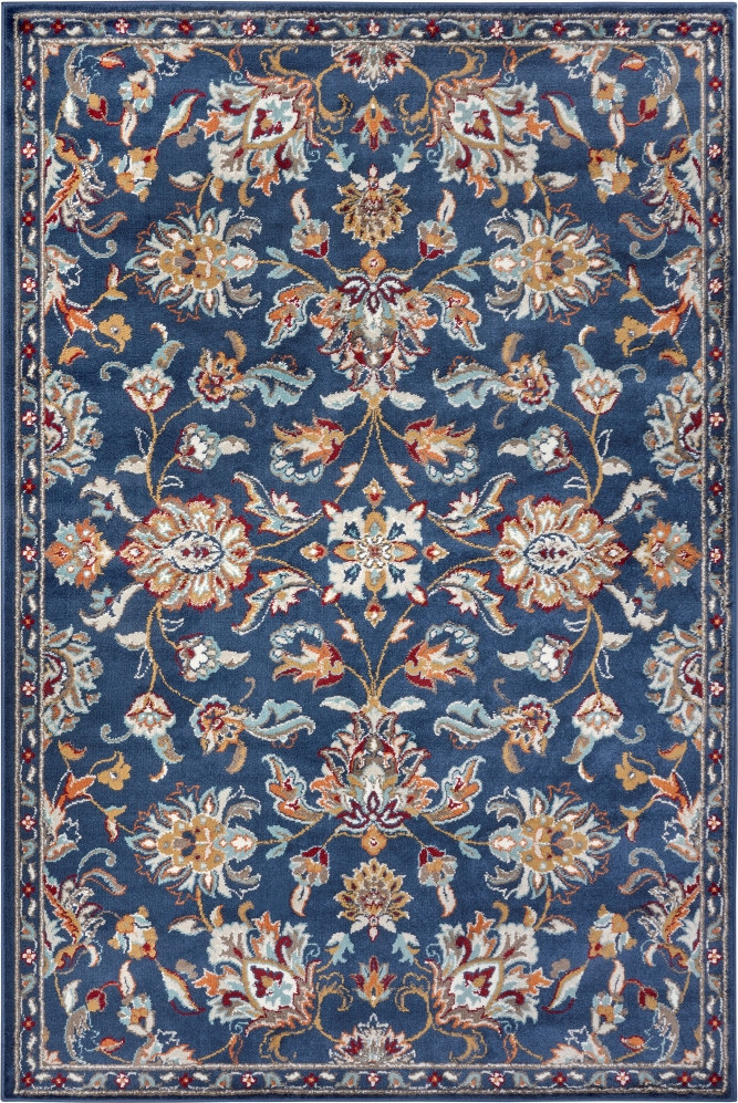 Hanse Home Collection koberce Kusový koberec Luxor 105634 Caracci Blue Multicolor Rozměry koberců: 57x90