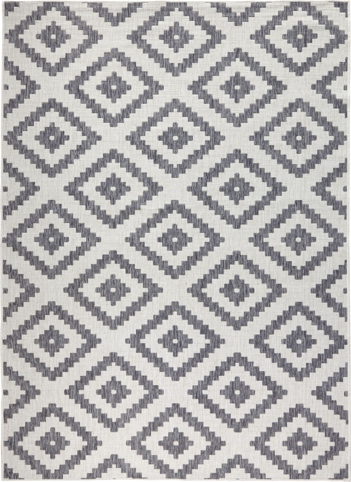 NORTHRUGS - Hanse Home koberce Kusový koberec Twin-Wendeteppiche 103132 grau creme – na ven i na doma Rozměry koberců: 80x150