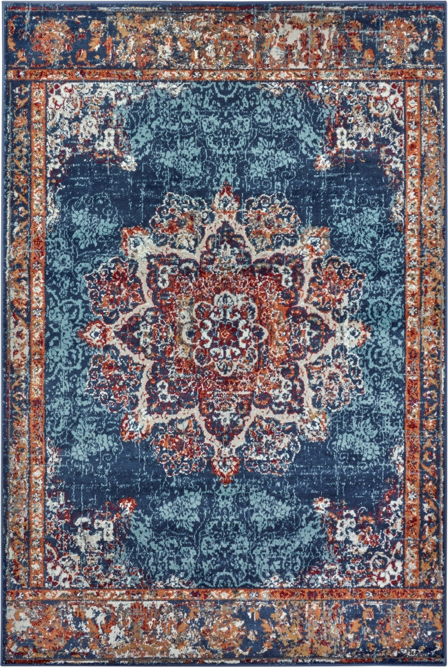 Hanse Home Collection koberce Kusový koberec Luxor 105637 Maderno Blue Multicolor Rozměry koberců: 80x120