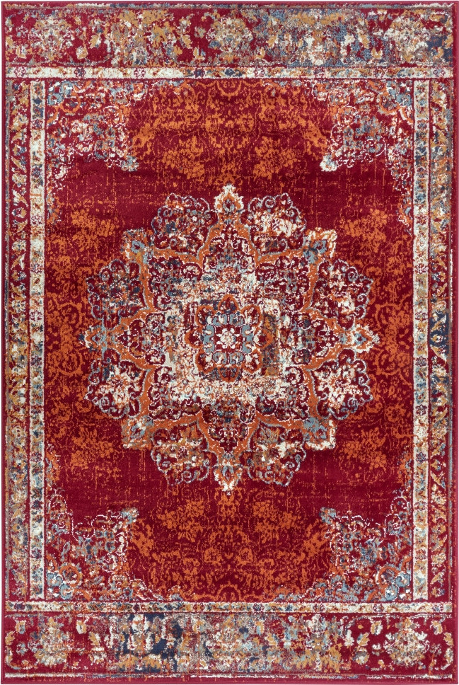 Hanse Home Collection koberce Kusový koberec Luxor 105638 Maderno Red Multicolor Rozměry koberců: 57x90