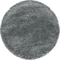 Ayyildiz koberce Kusový koberec Fluffy Shaggy 3500 light grey kruh Rozměry koberců: 80x80 (průměr) kruh
