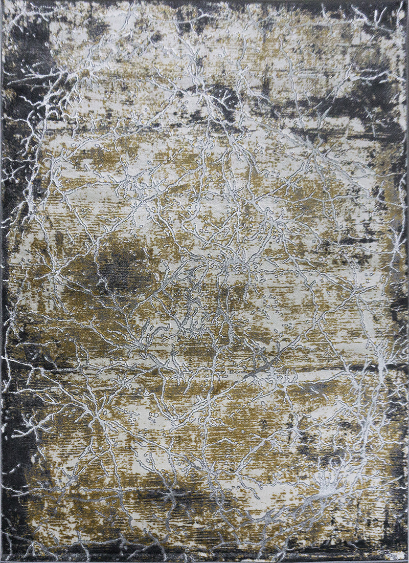 Berfin Dywany Kusový koberec Zara 9630 Yellow Grey Rozměry koberců: 80x150
