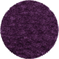 Ayyildiz koberce Kusový koberec Fluffy Shaggy 3500 lila kruh Rozměry koberců: 120x120 (průměr) kruh