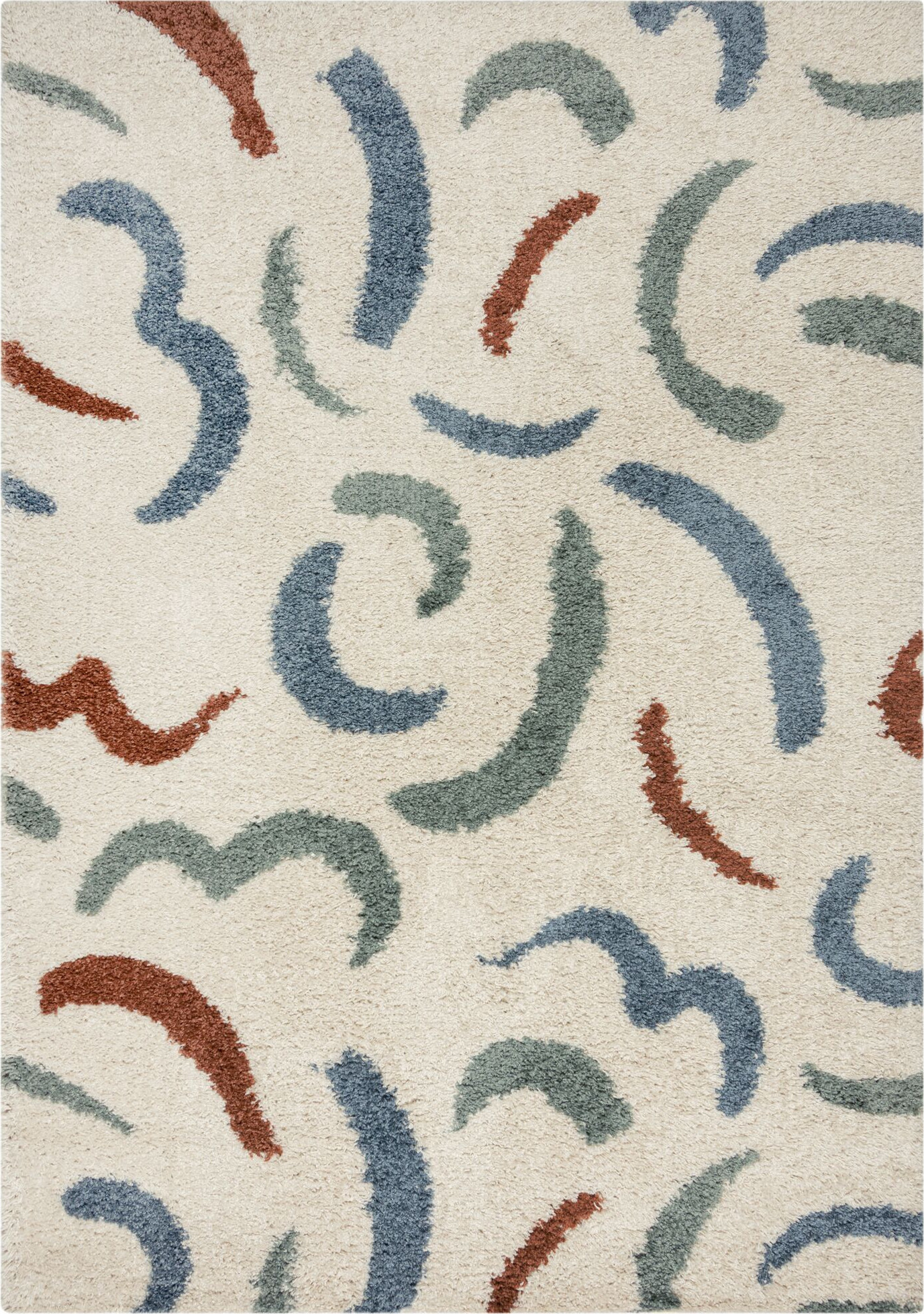 Flair Rugs koberce Kusový koberec Alta Squiggle Multi Rozměry koberců: 80x150