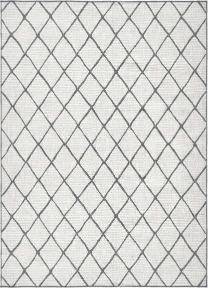 NORTHRUGS - Hanse Home koberce Kusový koberec Twin-Wendeteppiche 103118 grau creme – na ven i na doma Rozměry koberců: 80x150
