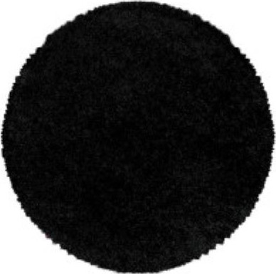 Ayyildiz koberce Kusový koberec Sydney Shaggy 3000 black kruh Rozměry koberců: 160x160 (průměr) kruh