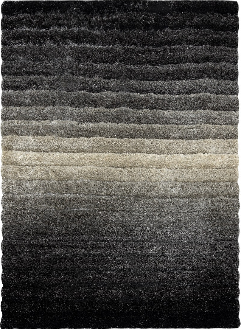 Dywany Łuszczów Kusový koberec Flim 007-B6 Stripes grey Rozměry koberců: 80x150