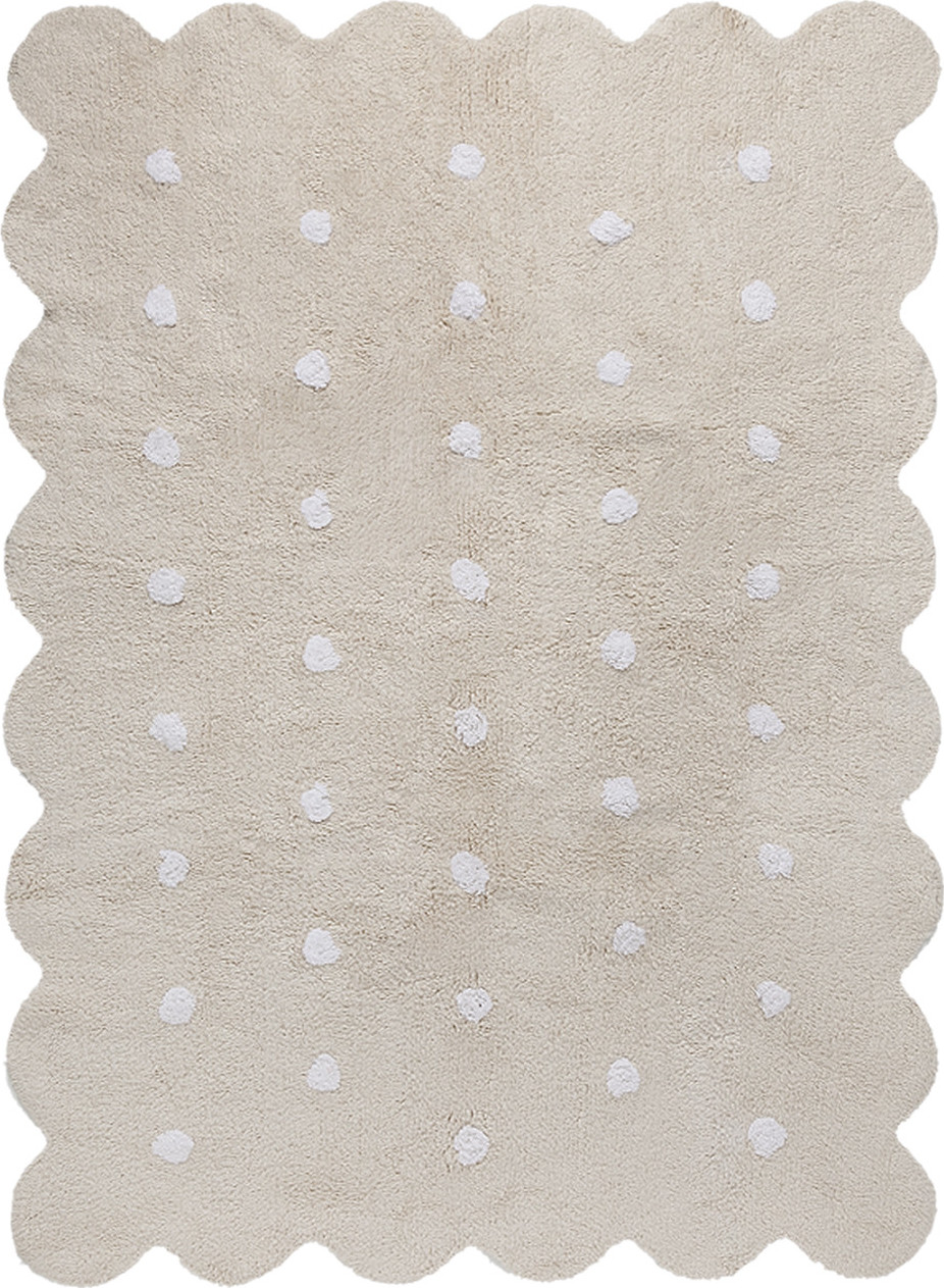 Lorena Canals koberce Přírodní koberec, ručně tkaný Biscuit Beige Rozměry koberců: 120x160
