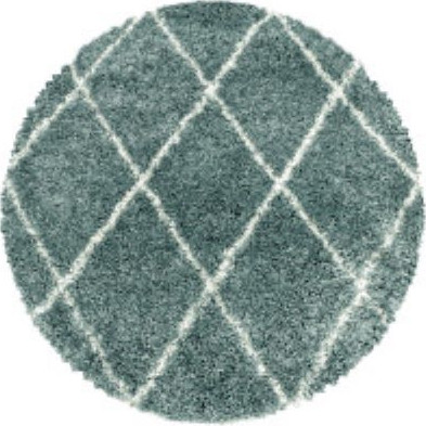Ayyildiz koberce Kusový koberec Alvor Shaggy 3401 blue kruh Rozměry koberců: 160x160 (průměr) kruh