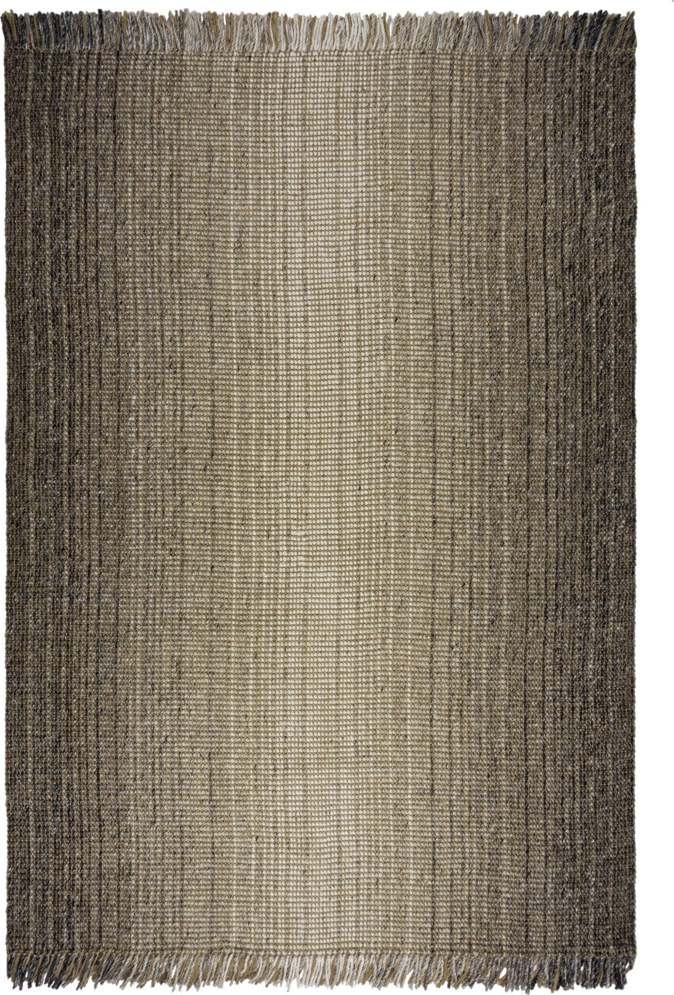 Flair Rugs koberce Kusový koberec Mottle Jute Ombre Grey Rozměry koberců: 80x150