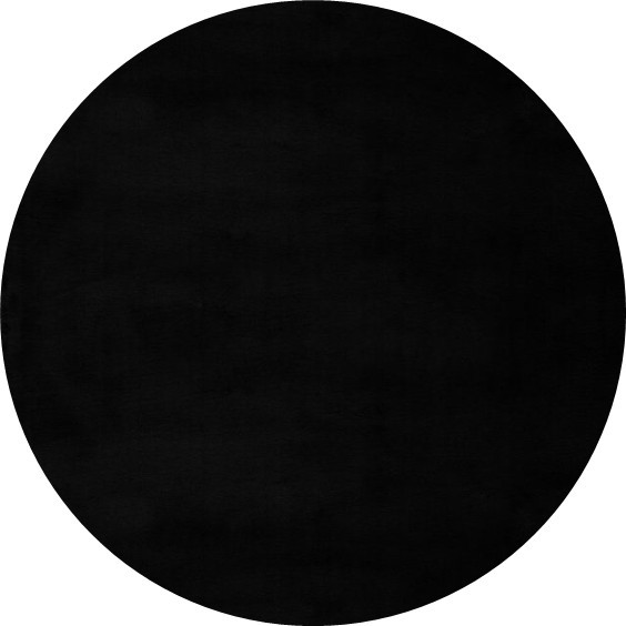 Obsession koberce Kusový koberec Cha Cha 535 black kruh Rozměry koberců: 80x80 (průměr) kruh