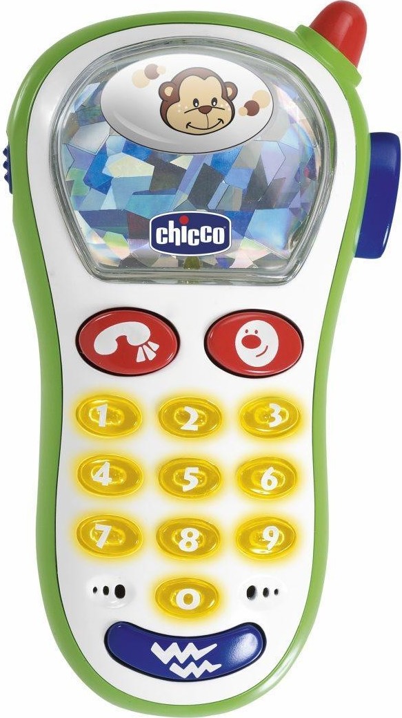 CHICCO Hračka vibrující telefon s fotoaparátem 6m+