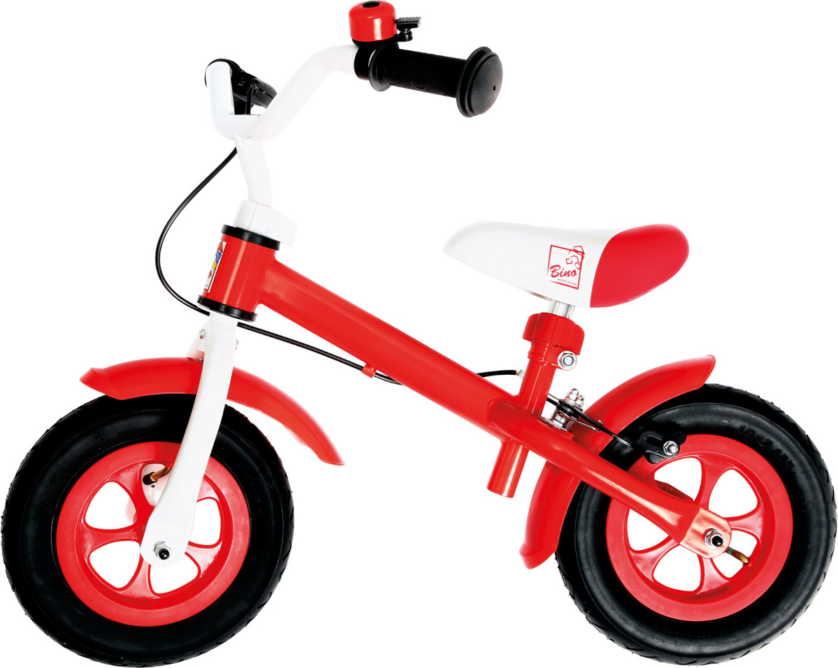 Bino Odrážedlo kovové červené