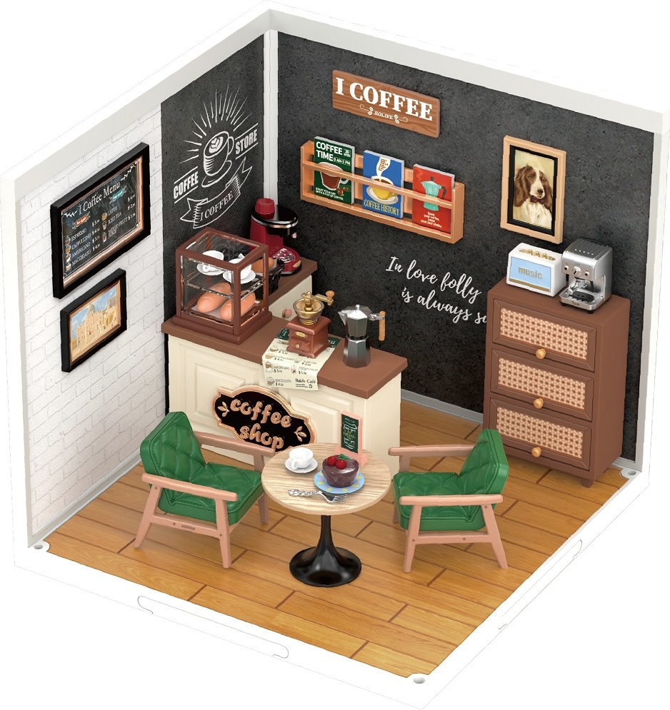 RoboTime miniatura domečku Kavárna inspirací