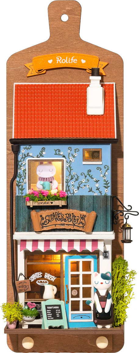 RoboTime miniatura domečku k zavěšení Sofiina pekárna